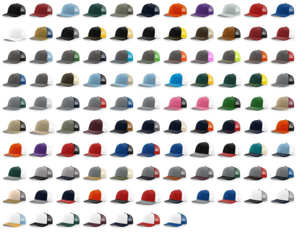 Richardson 112 Trucker Hat Snapback Cap