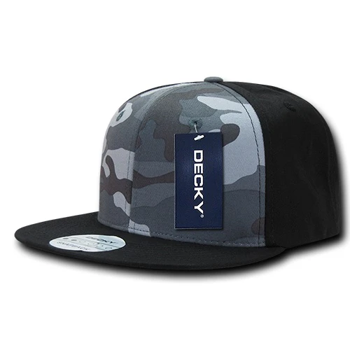 Decky 6030 - Classic, 5-Panel Retro Trucker Cap