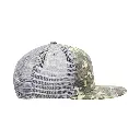 Decky 1055 Camo Flat Bill Trucker Hat, Camouflage 6 Panel Trucker Cap