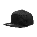 Decky 1098 7 Panel Flat Bill Hat, Snapback, 7 Panel High Profile Structured Cap