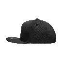 Decky 1098 7 Panel Flat Bill Hat, Snapback, 7 Panel High Profile Structured Cap