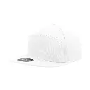 Decky 1098 7 Panel Flat Bill Hat, Snapback, 7 Panel High Profile Structured Cap