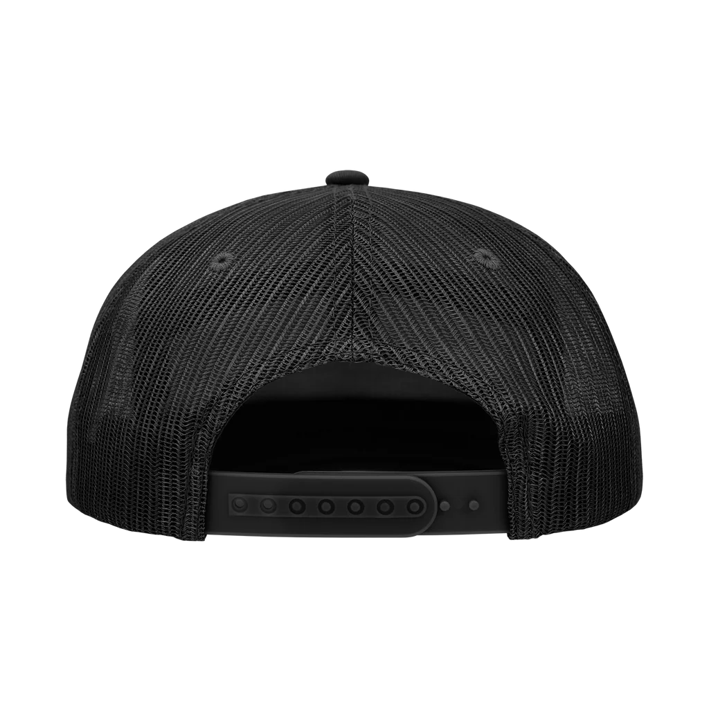 Decky 1133 7 Panel High Profile Structured Cotton Blend Trucker Hat