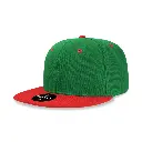 Decky 6020 High Profile 6 Panel Snapback, Flat Bill Hat