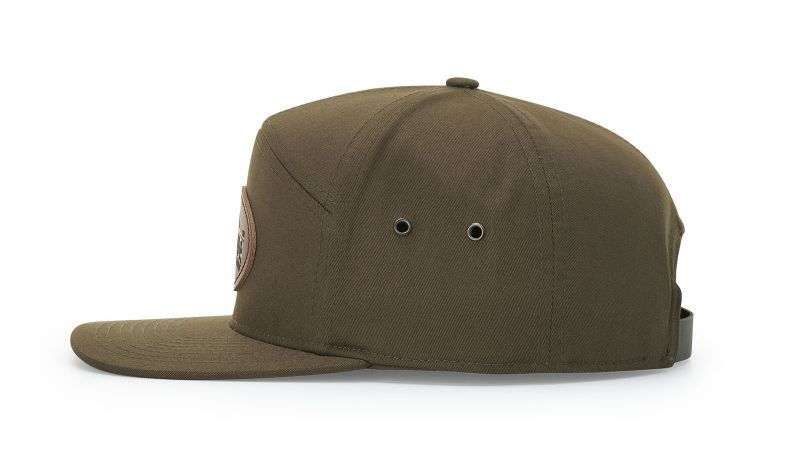 Richardson 257 7 Panel Twill Strapback Cap