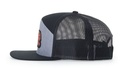 Richardson 168 7-Panel Trucker Hat, Flat Bill Snapback