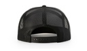 Richardson 168 7-Panel Trucker Hat, Flat Bill Snapback