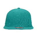 Decky RP1 - Fitted Flat Bill Hat, Retro Fitted Cap