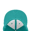 Decky RP1 - Fitted Flat Bill Hat, Retro Fitted Cap