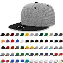Decky 6020 High Profile 6 Panel Snapback, Flat Bill Hat