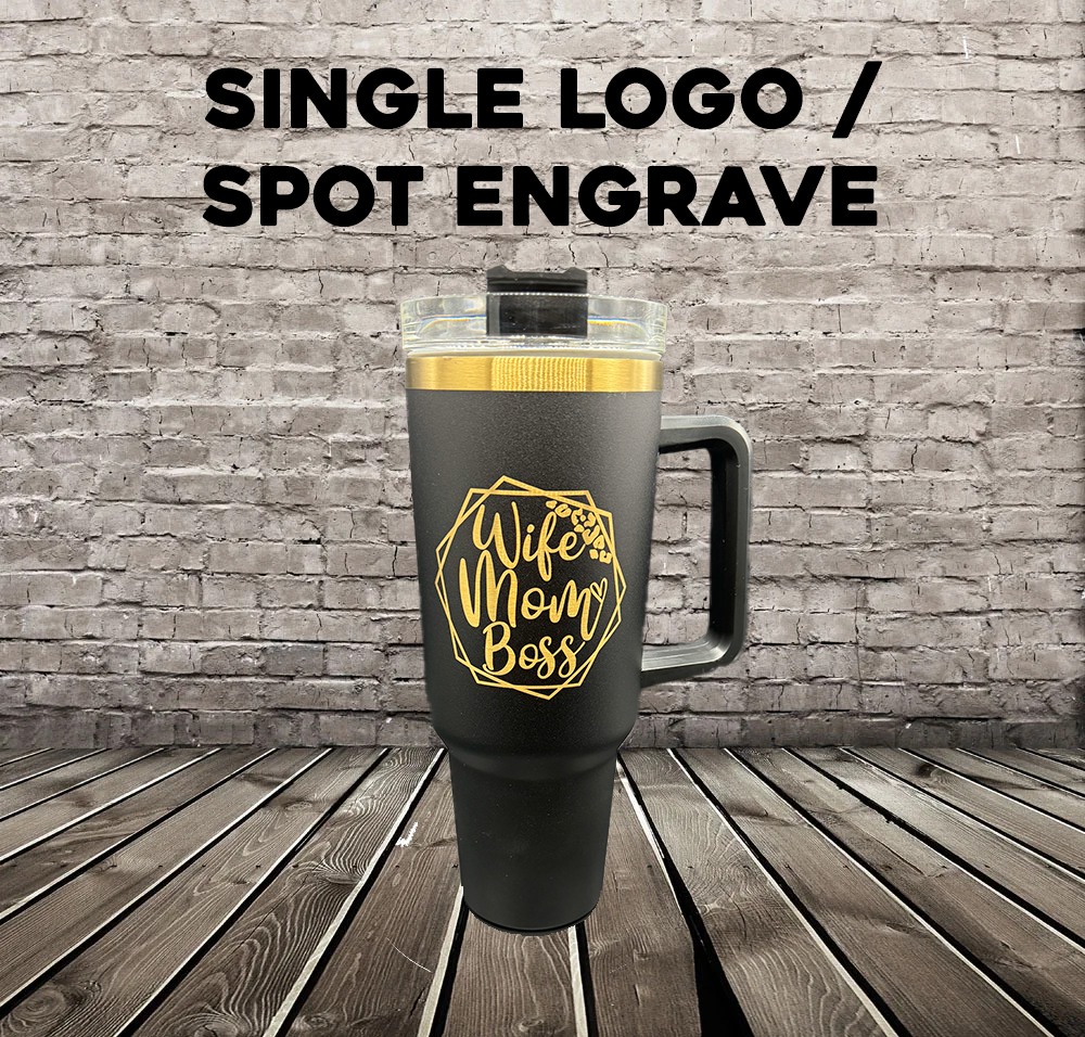 40oz Tumbler Black Underneath