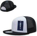 Decky 6021 - Classic Trucker Hat, 6 Panel Mid Profile Trucker Cap