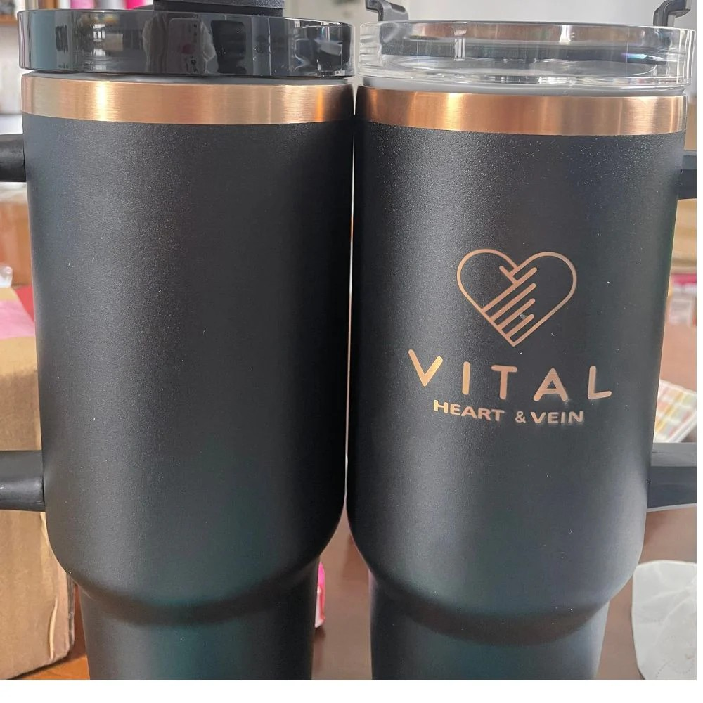 40oz Tumbler Copper Underneath