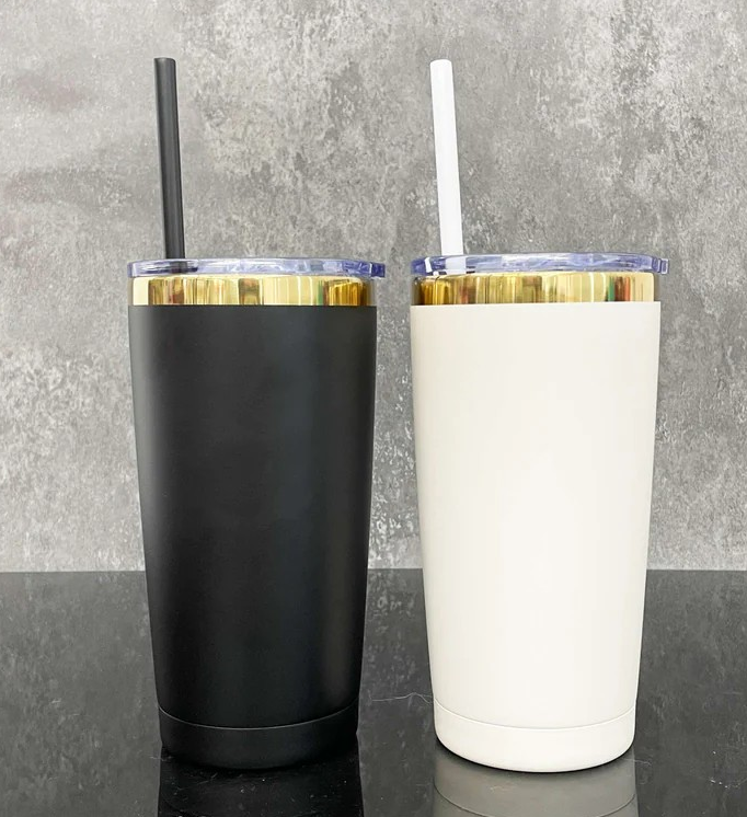 20oz Gold Plated Tumbler 