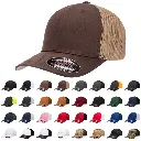 Flexfit Trucker Hat with Mesh Back - Flexfit 6511